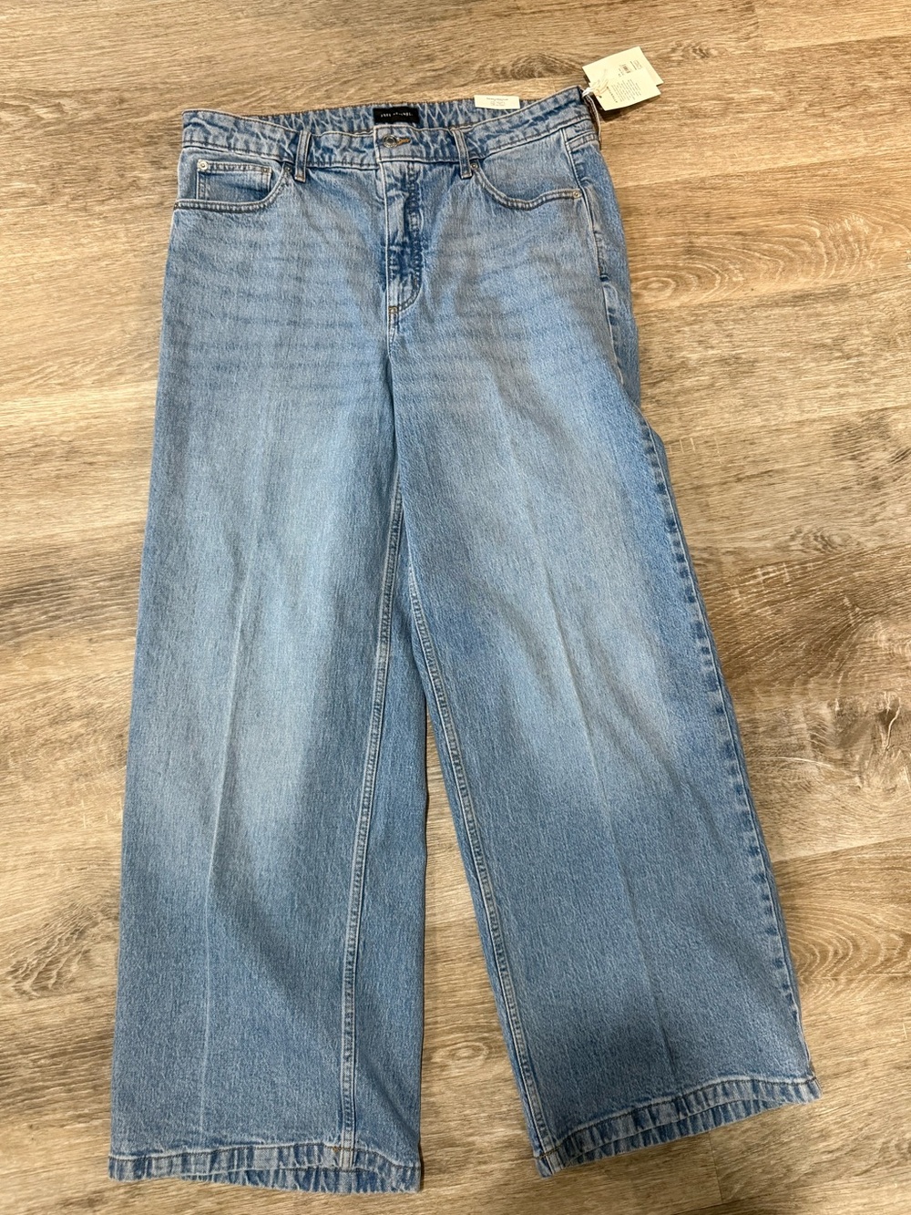 Wide Leg Light Blue Women's Jeans